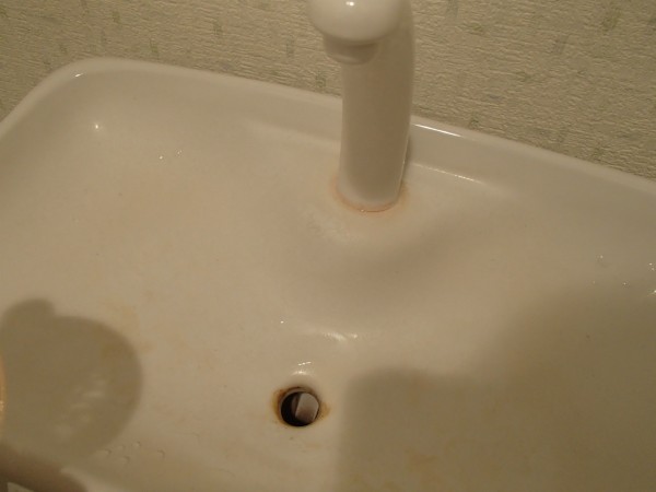 トイレの手洗い部分